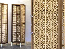 Kashmiri Pinjra Kari . Minar Book Shelve { Single Unit }  - 3